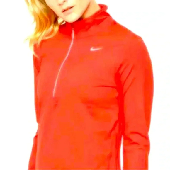 Nike dri-fit running reflect long  sleeve - Picture 1 of 10